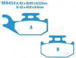 Тормозные колодки EBC FA414R