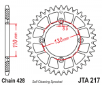 Звезда задняя JTA217.56