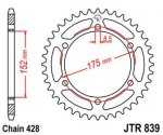 Звезда задняя JTR839.55