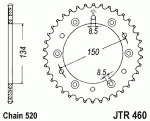 Звезда задняя JTR460.43