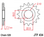 Звезда передняя JTF434.14