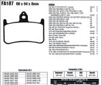 Тормозные колодки EBC FA187