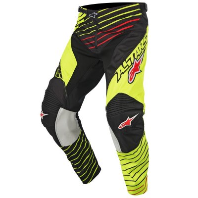 Брюки кроссовые детские YOUTH RACER BRAAP PANT желто-черный