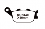 SNT-F103 Тормозные колодки дисковые мото Yongli Sintered (FDB754ST)