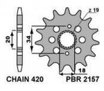 Звезда передняя PBR 2157 C15 18NC (JTF1310.15)