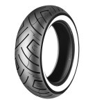 Моторезина Shinko 777R  MU85B16 77H TL белая полоса REAR