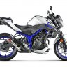 AKRAPOVIC S-Y2SO11-AHCSS Глушитель для Yamaha MT-03 2016-17, YZF-R3 2015-16