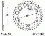 Звезда задняя JTR1306.40