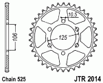 Звезда задняя JTR2014.44