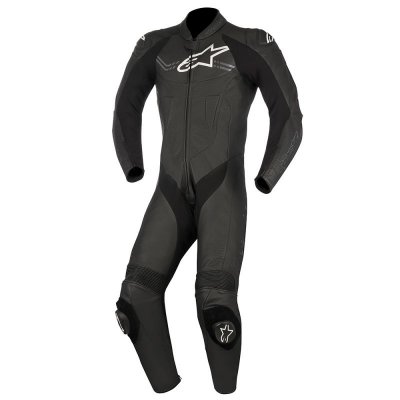 Мотокомбинезон кожаный CHALLENGER V2 1PC LEATHER SUIT черный