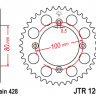 Звезда задняя JTR1204.46