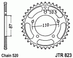 Звезда задняя JTR823.39