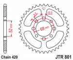 Звезда задняя JTR801.54