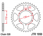 Звезда задняя JTR1950.48