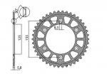 Звезда задняя Sunstar 5-3559-48BK алюминиевая (JTR210.48) черная