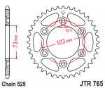 Звезда задняя JTR765.43