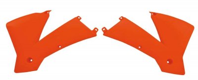 Боковины радиатора SX125-250 01-04 оранжевые