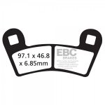 Тормозные колодки EBC FA456R