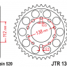 Звезда задняя JTR1303.41