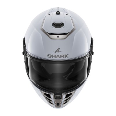 Shark Мотошлем SPARTAN RS BLANK белый/серебристый