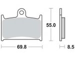 Тормозные колодки Lucas TRW – MCB595SV