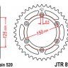 Звезда задняя JTR897.45SC
