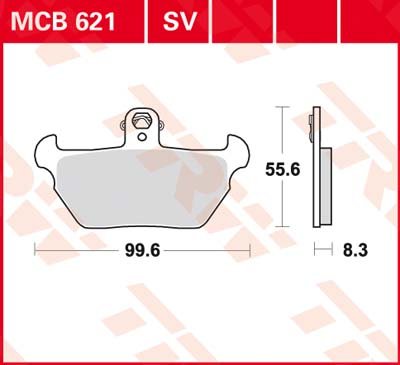 Тормозные колодки Lucas TRW – MCB621