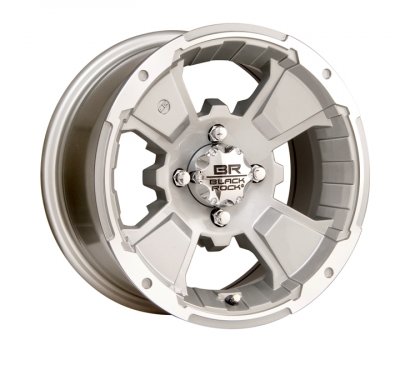 Диск для квадроцикла CARLISLE Black-Rock Intruder 4/115 5+2 12x7 Machined 110S271543