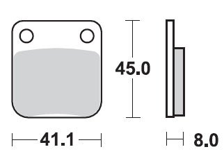 Тормозные колодки Lucas TRW – MCB510