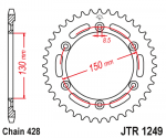 Звезда задняя JTR1249.51