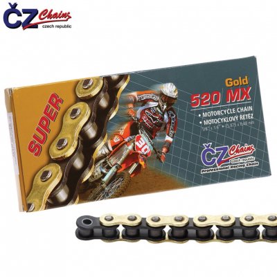 Цепь привода CZ Chains 520 MX Gold - 114 звеньев
