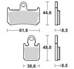 Тормозные колодки Lucas TRW – MCB795SV