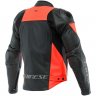 Dainese Куртка кожаная RACING 4 628 Black/Fluo-Red