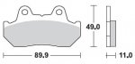 Тормозные колодки Lucas TRW – MCB512SH