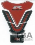 Наклейка на бак LBA для мотоцикла Suzuki GSX-R Красно-Черная