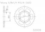 Звезда задняя ESJOT 50-32009-43