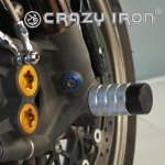 Crazy Iron 20000515 Пеги в ось переднего колеса Suzuki GSXR1000 09-11