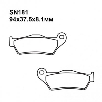 Тормозные колодки Puller SN181