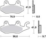 Тормозные колодки Lucas TRW – MCB604