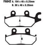 Тормозные колодки EBC FA642TT