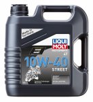 Моторное масло Liqui Moly Motorbike 4T Street 10W-40 (HC-синтетическое) 4л