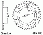 Звезда задняя JTR486.39