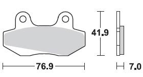 Тормозные колодки Lucas TRW – MCB525