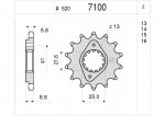 Звезда передняя Ognibene 7100-Z14 (JTF1309.14)