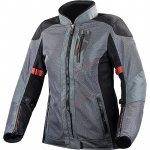 Мотокуртка женская ALBA LADY JACKET темно-серо-черный