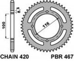 Звезда задняя PBR 467 49 L (JTR461.49)