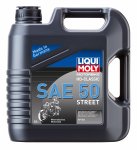 Моторное масло Liqui Moly Motorbike 4T HD-Classic Street SAE 50 (Минеральное) 4л