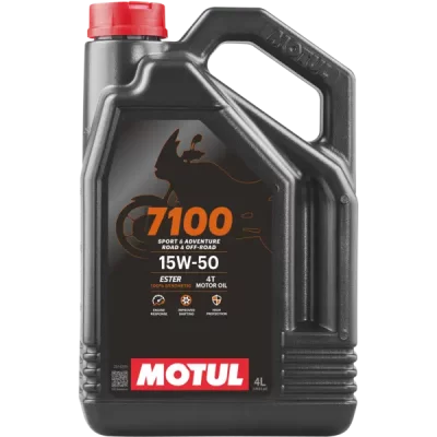 Motul 7100 4T 15W50 (4л) моторное масло для мотоциклов