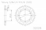 Звезда задняя приводная Esjot 50-29001 46 зубьев (JTR487.46)