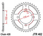 Звезда задняя JTR462.50